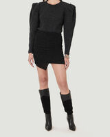 OMAHYA STRUCTURED SHOULDER SWEATER image number null
